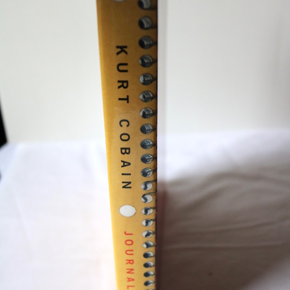 Kurt Cobain Journals 2002 1st Edition Hardcover Book Nirvana - Picture 5 of 11